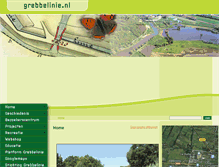 Tablet Screenshot of grebbelinie.nl